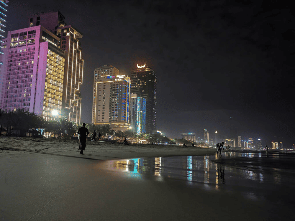 Feel the cool air as you wander along the beach at night (Source: Coco Travels)